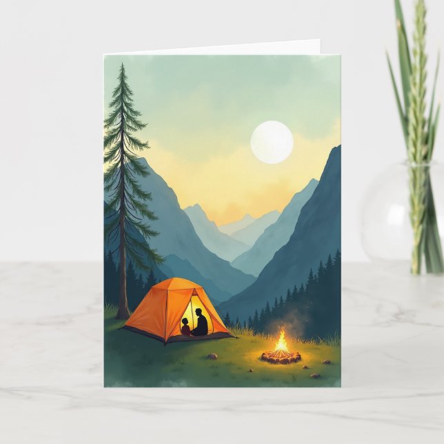 Twilight Fathers Day View Card (Front)