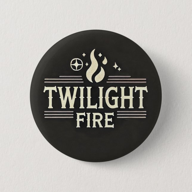 Twilight Fire - Button (Front)