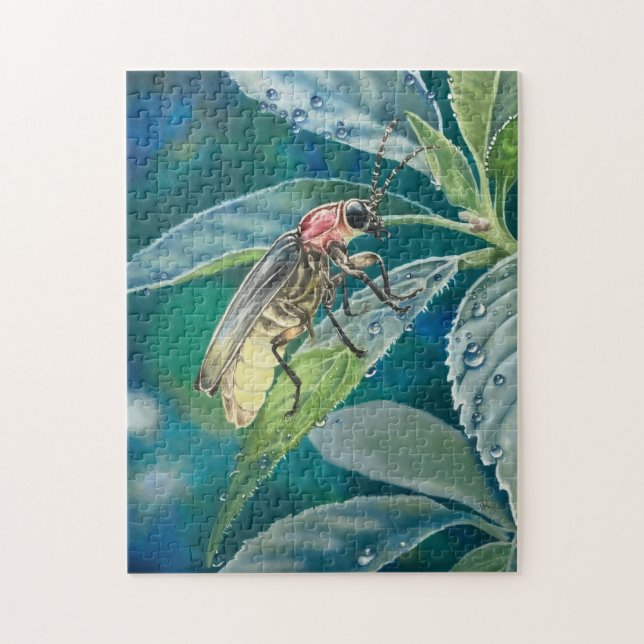 Twilight Firefly Jigsaw Puzzle (Vertical)