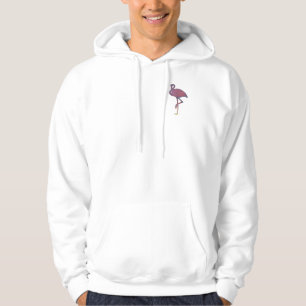 Twilight Flamingo Stylised Sunset Hoodie