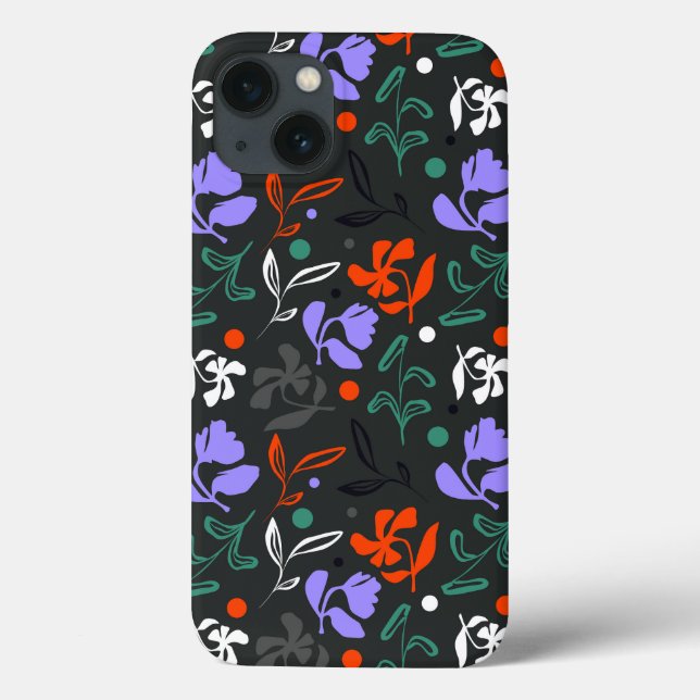 Twilight Flora Case-Mate iPhone Case (Back)