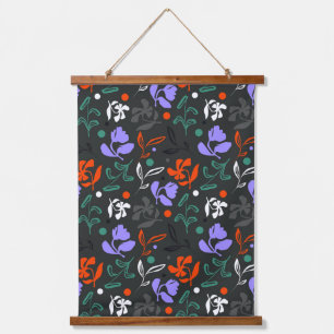 Twilight Flora Hanging Tapestry