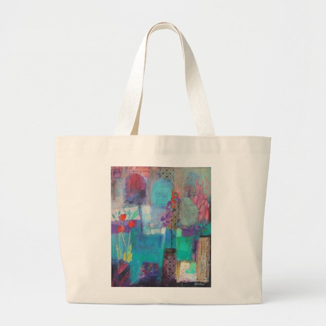 Twilight Garden 2012 Large Tote Bag (Front)