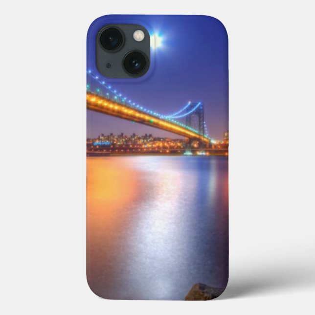 Twilight, George Washington BridgePalisades, NJ. Case-Mate iPhone Case (Back)