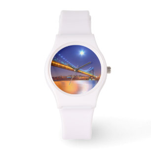 Twilight, George Washington BridgePalisades, NJ. Watch