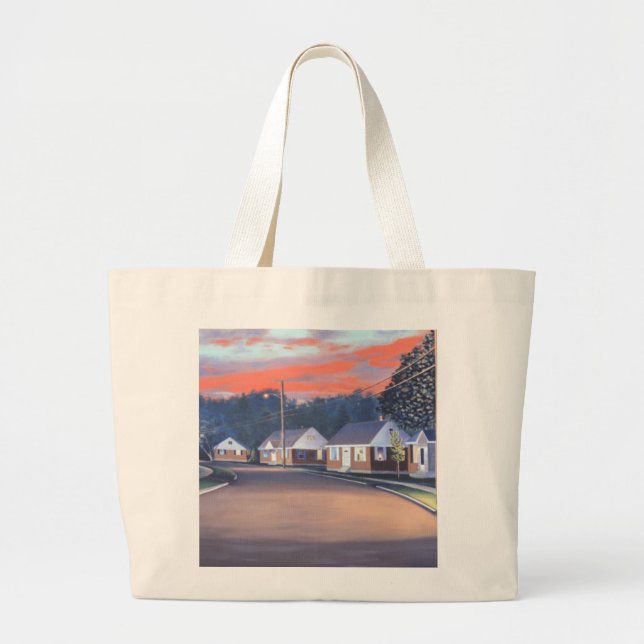 Twilight Glow 1997 Large Tote Bag (Front)