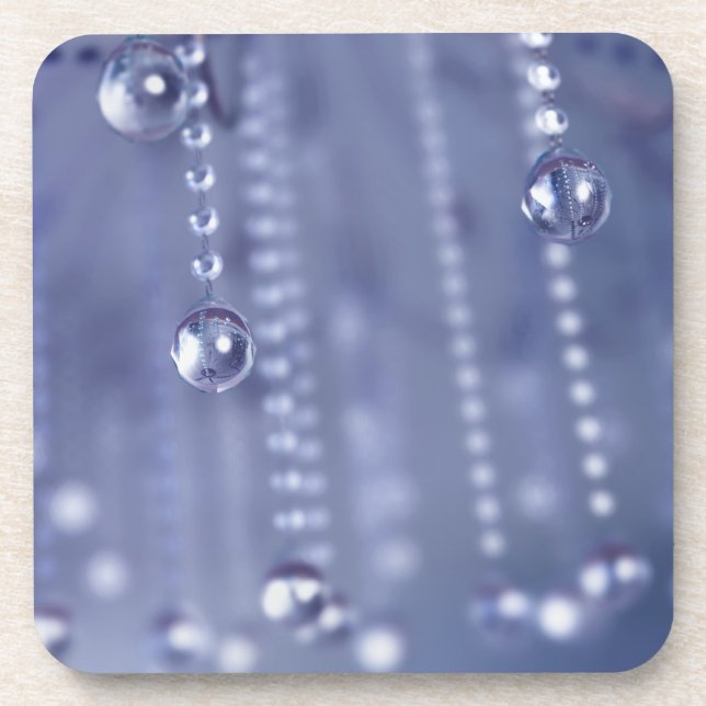 Twilight in Crystal Cork Coaster (Front)