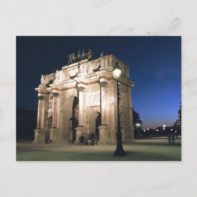 Twilight in Paris Postcard (Front)