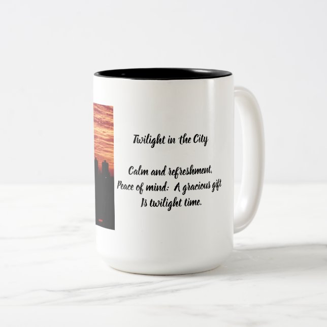 Twilight in the City Mug (Front Right)
