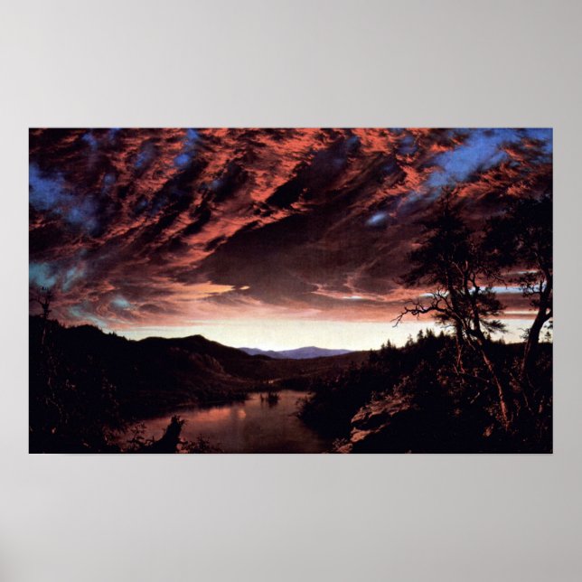 Twilight in the Wilderness -Frederick Edwin Church Poster (Front)