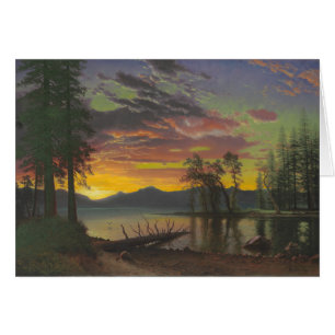 Twilight, Lake Tahoe, c.1870s (oil on canvas)