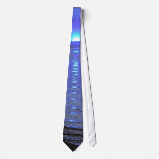 Twilight Lake Tie (Front)