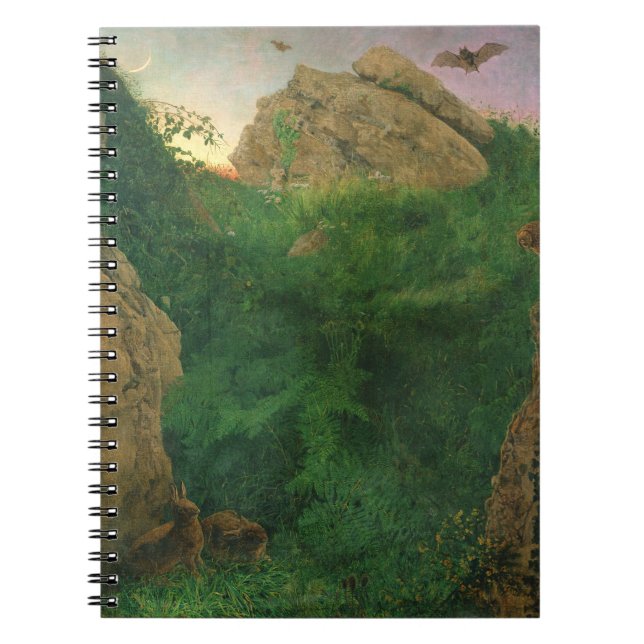 Twilight (oil) notebook (Front)