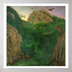 Twilight (oil) poster