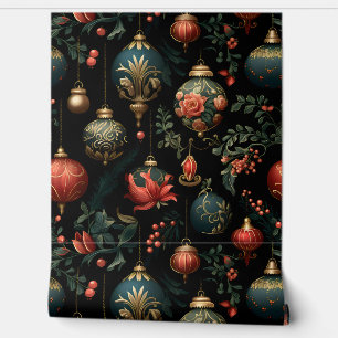 Twilight Ornament Garden Botanical Wallpaper
