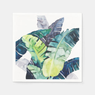 Twilight Palms - Palm Leaves Napkin