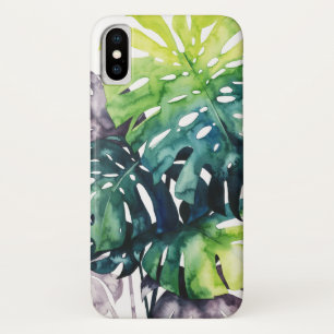 Twilight Palms - Split Leaf iPhone X Case