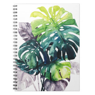 Twilight Palms - Split Leaf Notebook
