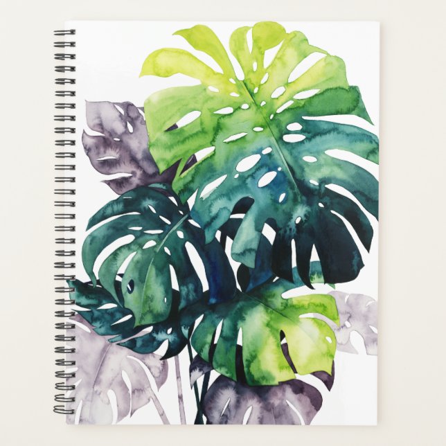 Twilight Palms - Split Leaf Planner (Front)