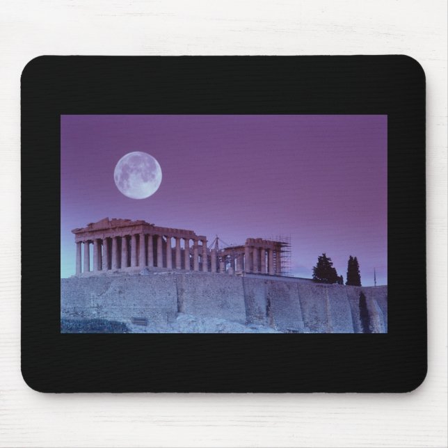Twilight Parthenon Mouse Pad (Front)