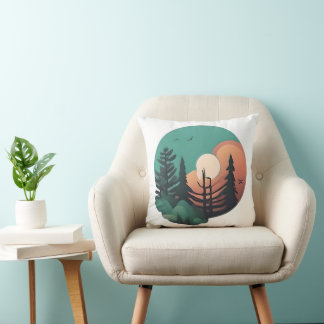 Twilight Pines Cushion