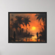 Twilight Promenade on the Jungle