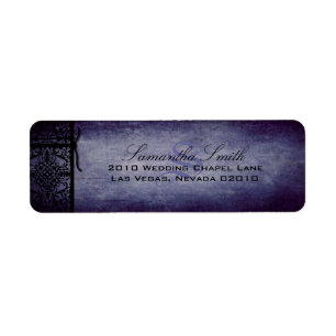 Twilight Return Label D Return Address Label