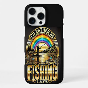 Twilight Rods and Calm Waters iPhone 16 Pro Max Case