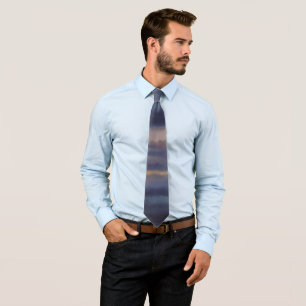 Twilight Serenade Print Tie