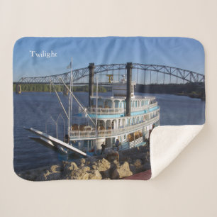 Twilight sherpa blanket