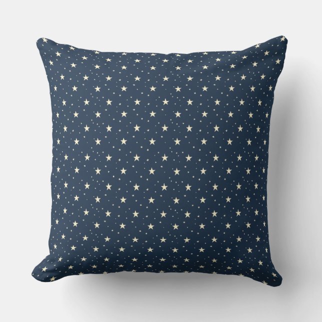 Twilight Stars Throw Pillow (Front)