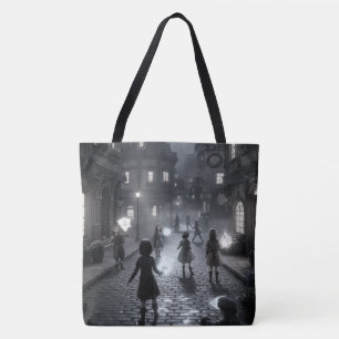 Twilight Tales On Cobblestone Tote Bag