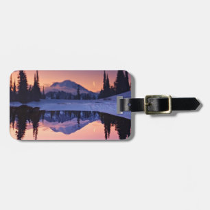 Twilight, Tarn and Crescent Moon Luggage Tag