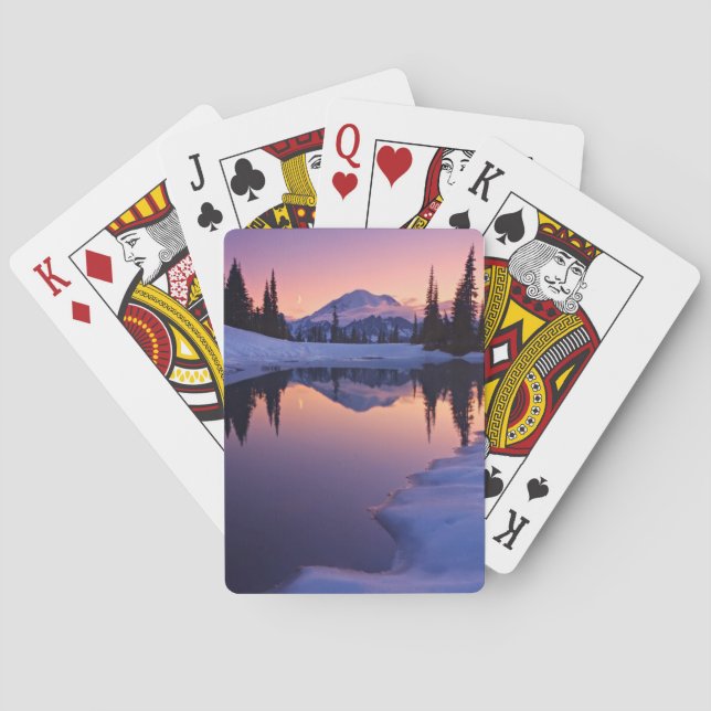 Twilight, Tarn and Crescent Moon Playing Cards (Back)