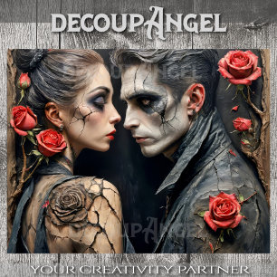 Twilight Temptation - Decoupage - Tissue Paper