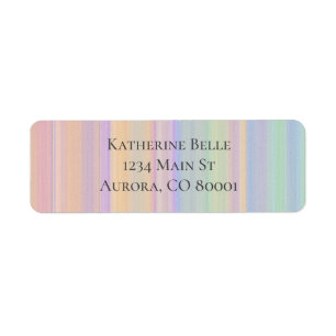 Twilight Vista Brightly Colored Address Label Return Address Label