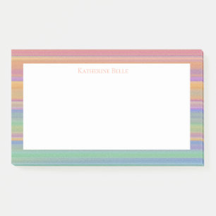 Twilight Vista Brightly Coloured Southwest Pattern Post-it Notes