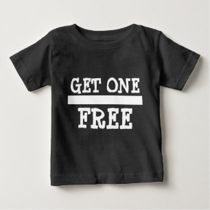 Twin 2 Buy One Get One Free Baby T-Shirt