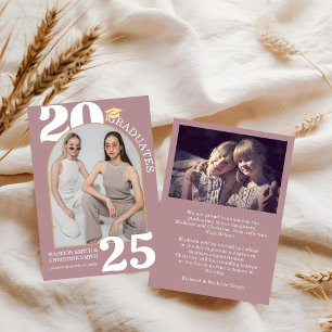 Twin Arch Photo College High School Graduation Announcement