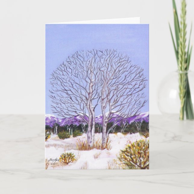 Twin Aspens Card (Front)