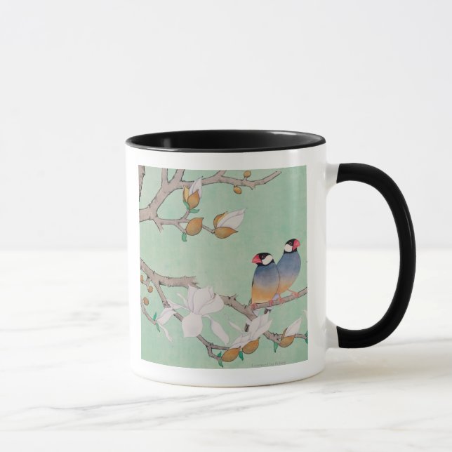 Twin Birds in the Branches Mug (Right)