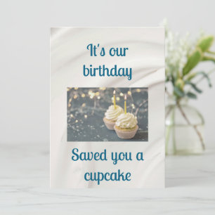 Twin Birthday Card