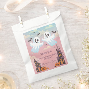 Twin Boo’s Halloween Baby Shower Thank you Favour Bag