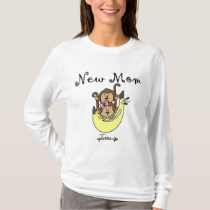 Twin Boy and Girl New Mum Tshirts