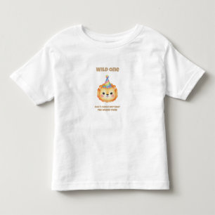 Twin Boy Safari Birthday T-Shirt The Wilder Twin