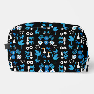 Twin Boy Stalk Delivery Blue Dopp Kit
