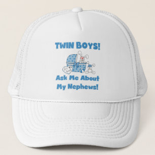 Twin Boys Ask About My Nephew Trucker Hat