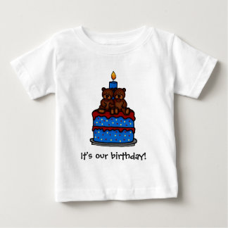 Twin boys Birthday t-shirts