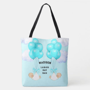 Twin Boys Mum-to-be Tote Bag