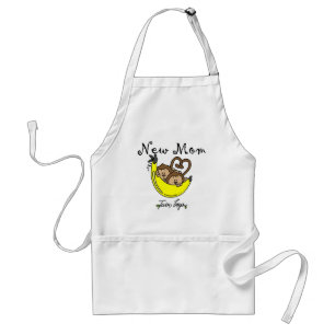 Twin Boys New Mum Tshirts and Gifts Standard Apron